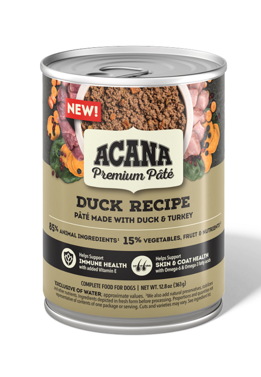 ACANA PREMIUM P&Acirc;T&Eacute;&trade;, Duck Recipe